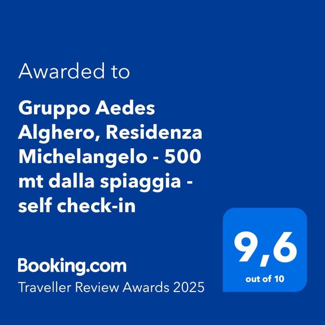 Gruppo Aedes Alghero, Residenza Michelangelo - 500 Mt Dalla Spiaggia Екстериор снимка